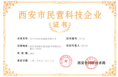 民營(yíng)科技企業(yè)證書